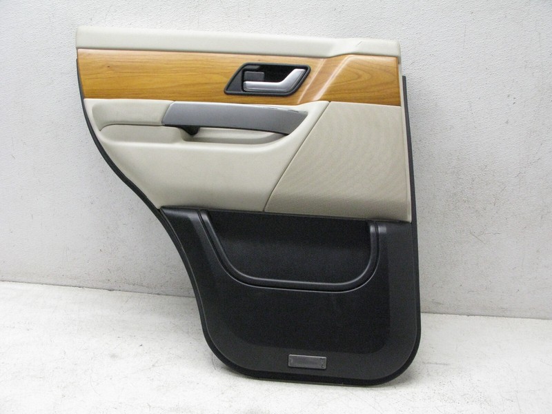 06-09 LAND ROVER RANGE ROVER SPORT DOOR PANEL TRIM REAR LEFT OEM 111522