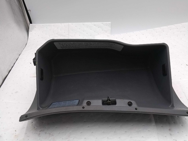 2000 Hyundai Accent Black Glove Box Cover Scratched OEM 6998054