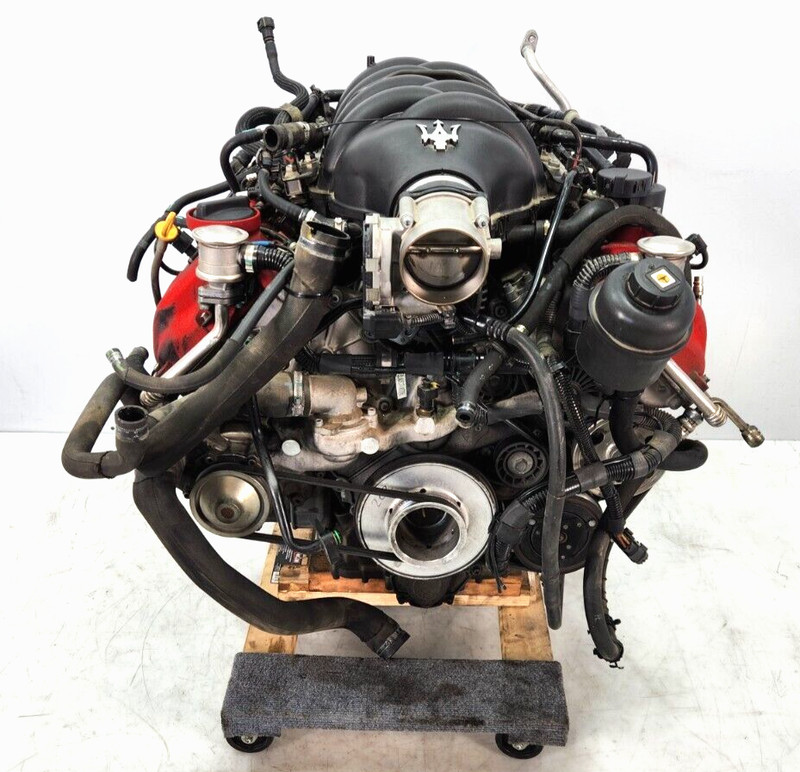 ✅ 2013-2019 OEM Maserati GT Sport RWD 4.7L V8 Engine Motor Long Block 51k miles