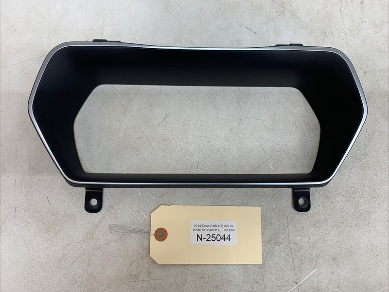 21-23 Tesla Model S X Speedometer Instrument Cluster Bezel Trim Panel 25044 B95