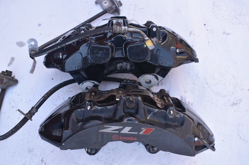 2010-2015 Camaro ZL1 BremboPerformance COMPLETE SET Brake CalipersOEM BLACK