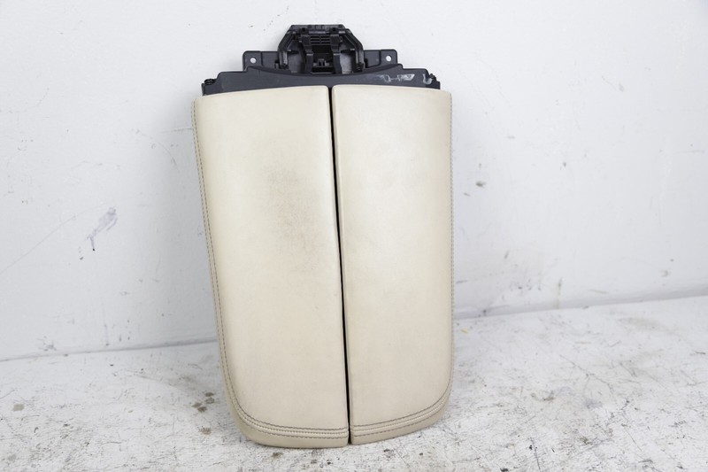 16-19 BMW G11 G12 740 750 M760 Center Console Armrest Canberra Beige Leather OEM
