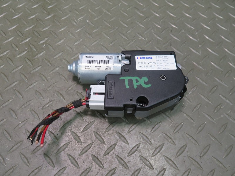 2011-2018 PORSCHE CAYENNE 958 REAR SUNROOF MOTOR DRIVE UNIT 7P0959591C