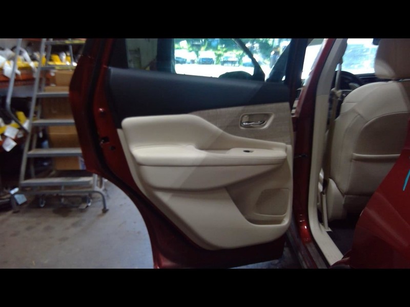 MURANO 2019 Driver Left Rear Door Trim Panel Rear 1642772