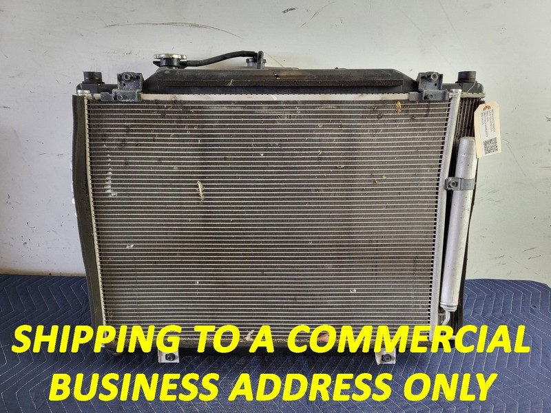 Used Oem Mazda Engine Radiator & Condenser & Cooling Fan 2.5L AWD 2016-2023 CX-9