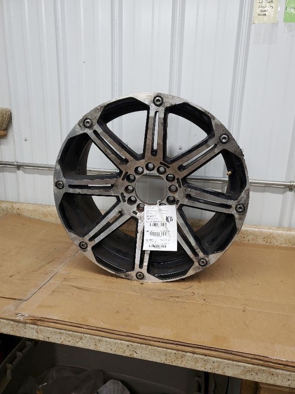 Wheel 18x7-1/2 Aluminum 8 Spoke Chrome Fits 06-07 LINCOLN LT 296303