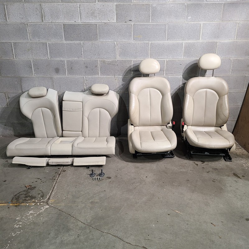 03-09 Mercedes CLK 500 AMG Seats Front Rear Set Aa7492