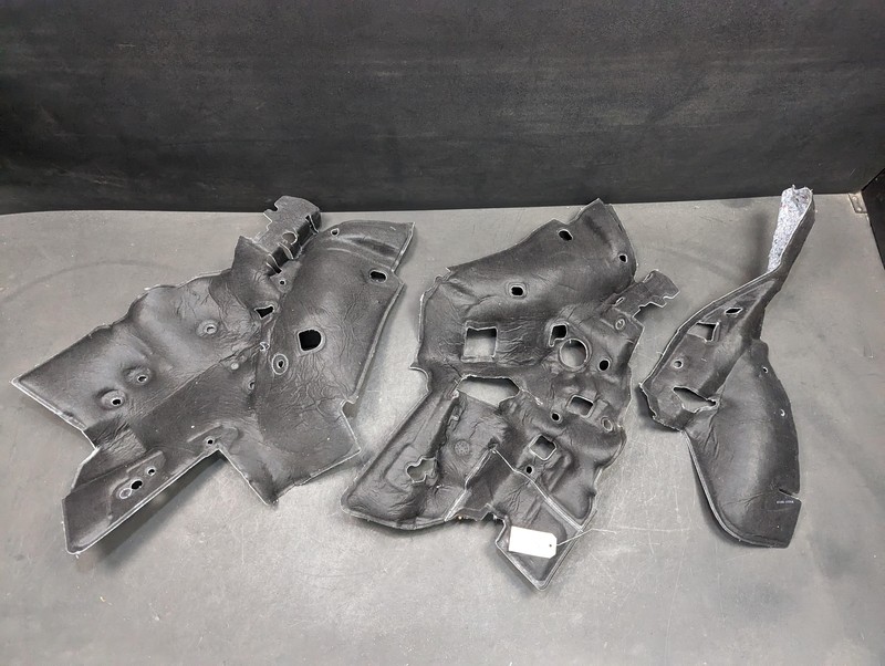 3PC Rear Right & Left Quarter Sound Insulator 2018 BMW 330i 7234600 2017 X