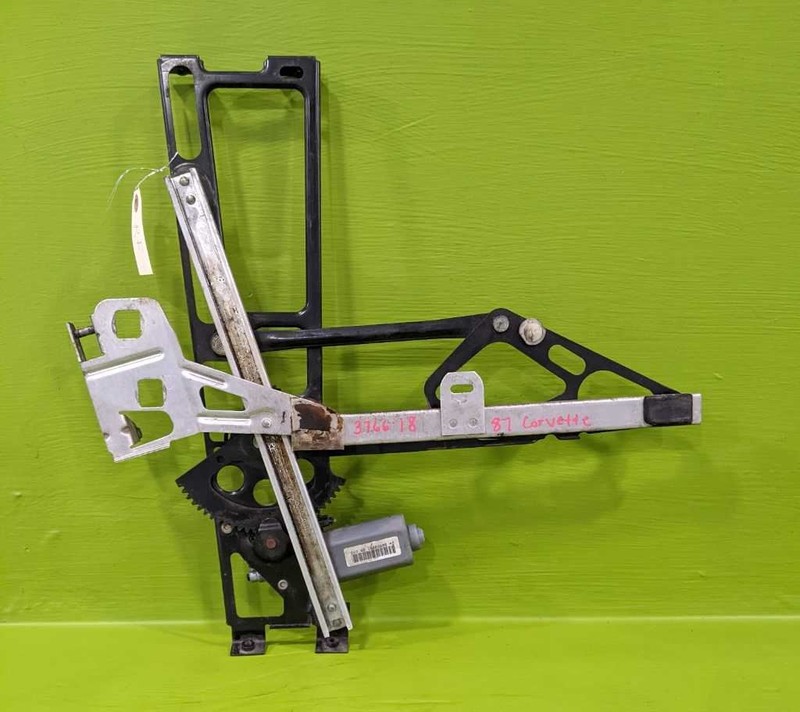 86-96 CORVETTE PASSENGER RIGHT FRONT WINDOW REGULATOR OEM 3766-18