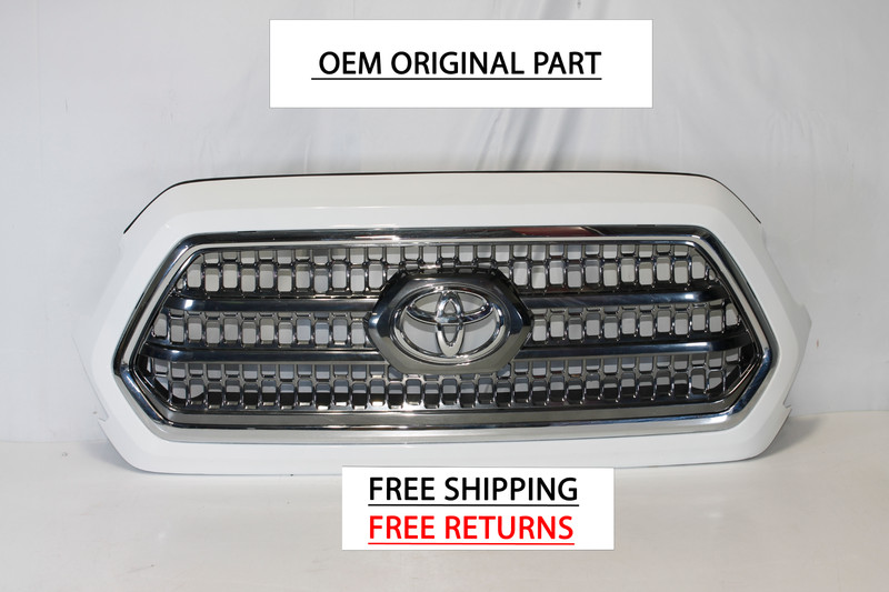 2016-2023 TOYOTA TACOMA FRONT CHROME GRILLE GRILL NICE OEM