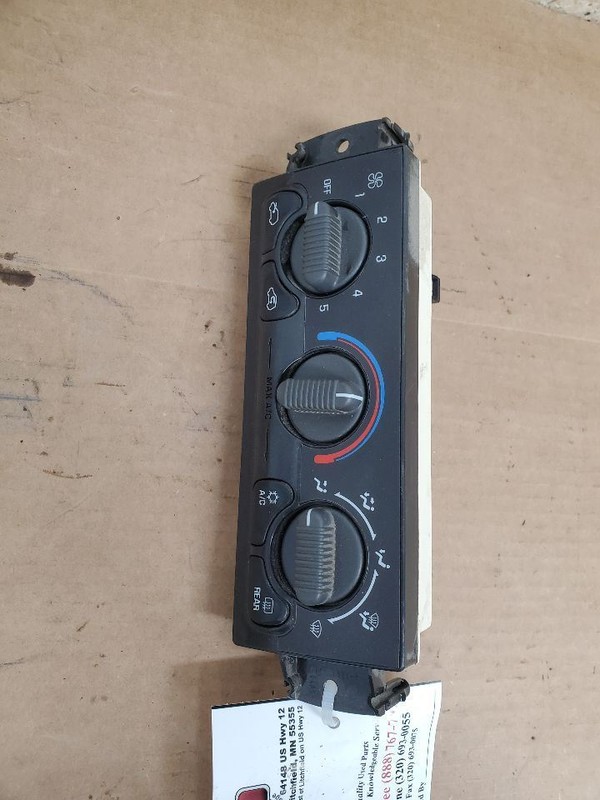 Temperature Control With AC Manual Control Fits 99-02 SIERRA 1500 PICKUP 292201