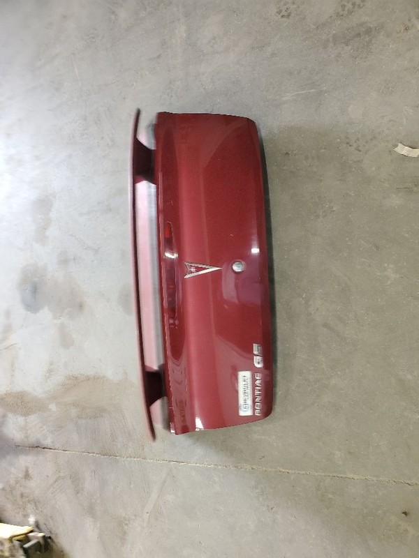 Trunk/Hatch/Tailgate Coupe With Spoiler Fits 07-10 G5 301122