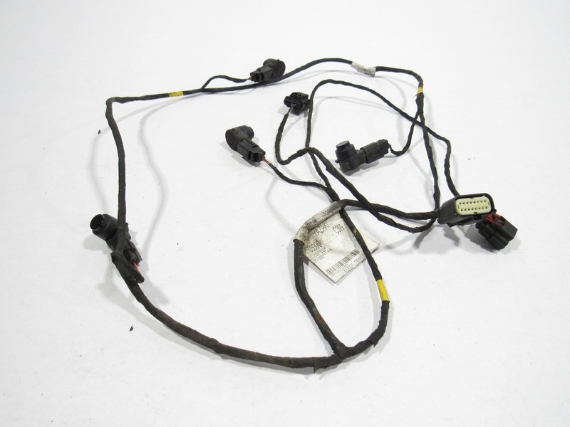 14-19 Maserati Quattroporte 2016 Rear Bumper Parking Sensor Wiring Set 4 PCS ;:A