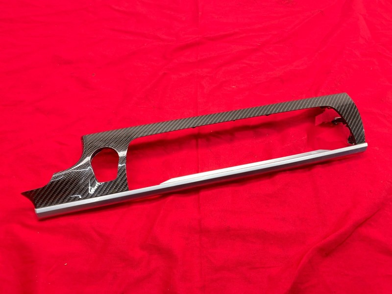 BMW F12 F13 640 650 M6 Front Dashboard AC Air Vent Carbon Fiber Trim Panel OEM✅