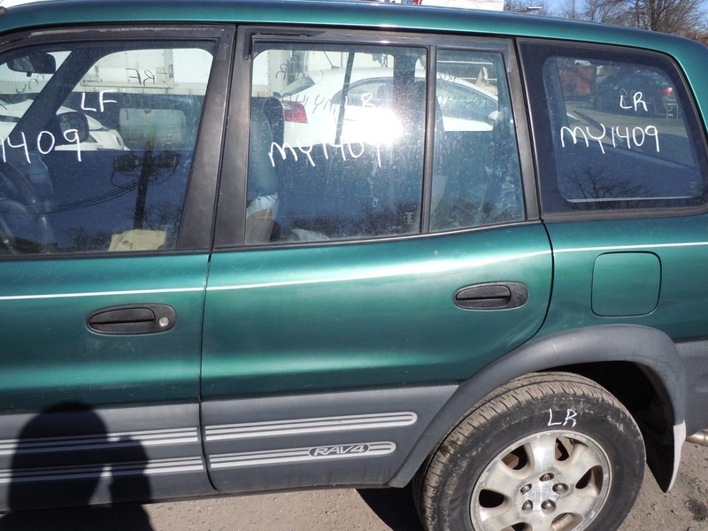 96-00 Toyota RAV4 Rear Door Assembly Driver Left Electric Windows OEM 6N5