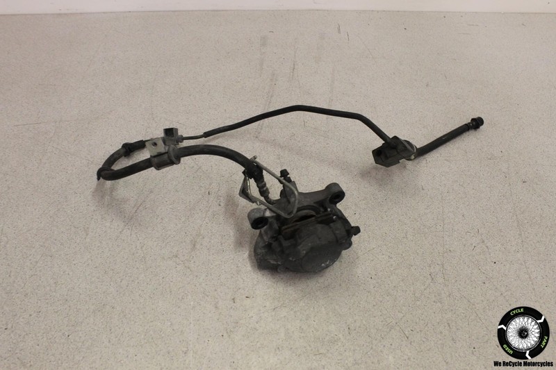 2012 Kawasaki Concours 14 ZG1400C REAR BACK BRAKE CALIPER W LINE HOSE ZG 1400