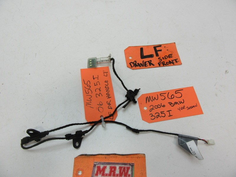 BMW LEFT FRONT OUTER DOOR HANDLE LIGHT PANEL WIRE HARNESS LAMP L LF LH DRIVER