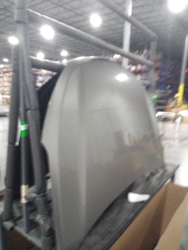 2018 Hyundai Santa Fe Hood Panel OEM Grey 4DR SUV Used 664004Z000