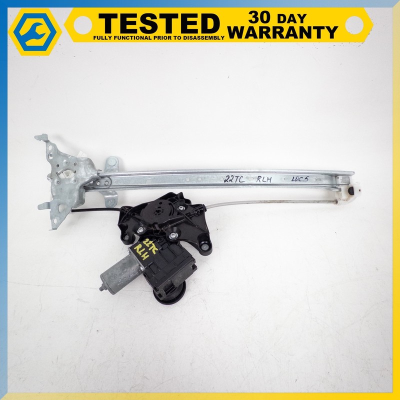 2022 TOYOTA COROLLA REAR LEFT DRIVER SIDE DOOR WINDOW REGULATOR W/ MOTOR OEM