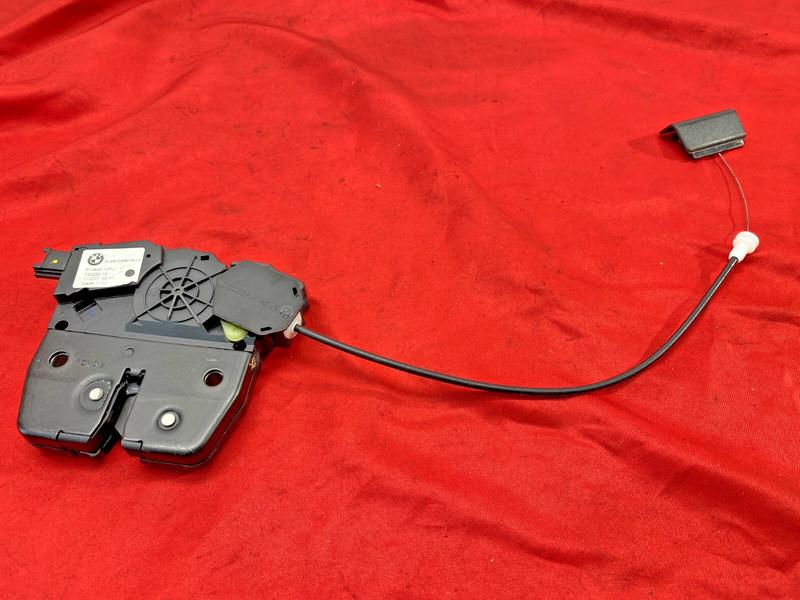07-13 BMW E70 X5 Trunk Lid Tailgate Lock Latch Cable Actuator Motor Unit OEM✅