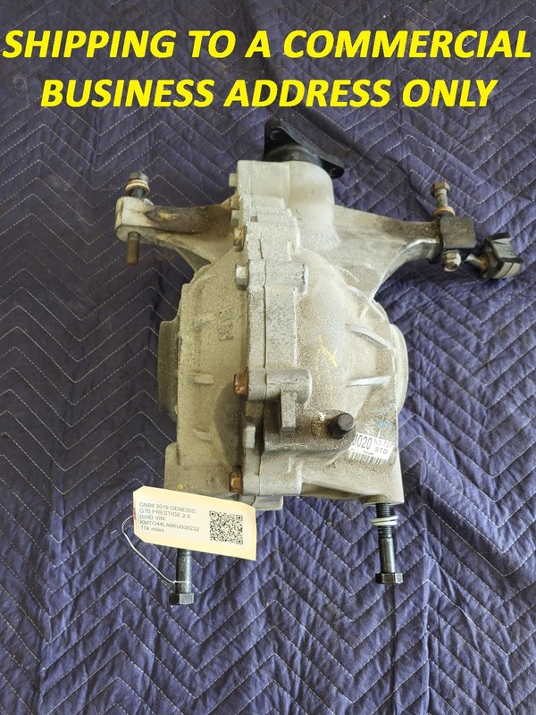 Used Oem Genesis Rear Differential Carrier for 2019-2023 G70 2.0L RWD