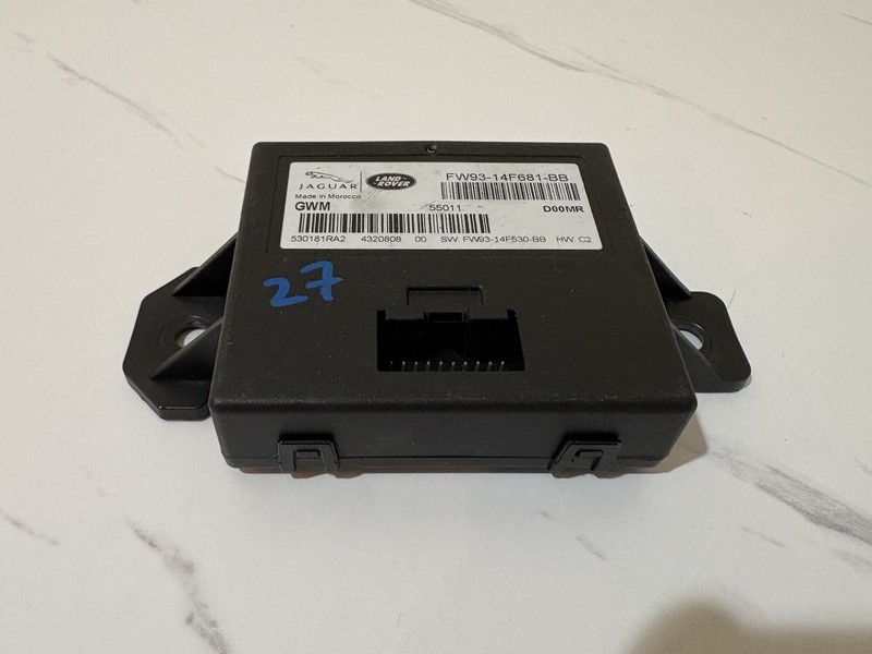 16-18 Jaguar XJL XJ X351 Rear Electronic Trunk Control Module FW9314F681BB OEM