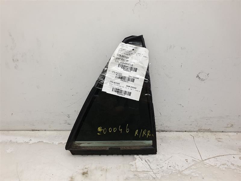 05-12 TOYOTA AVALON XLS PASSENGER SIDE REAR DOOR VENT GLASS