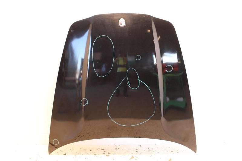 10-16 Porsche Panamera Black Front Hood Assembly