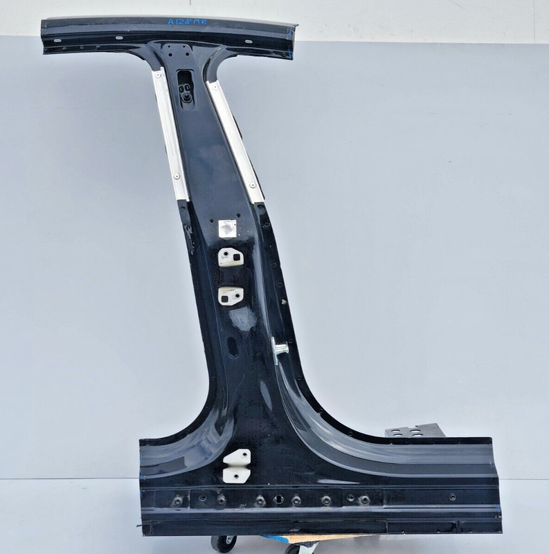 ✅ 21-23 OEM Tesla Model S Right Passenger Side B Pillar Outer Panel Black PBSB