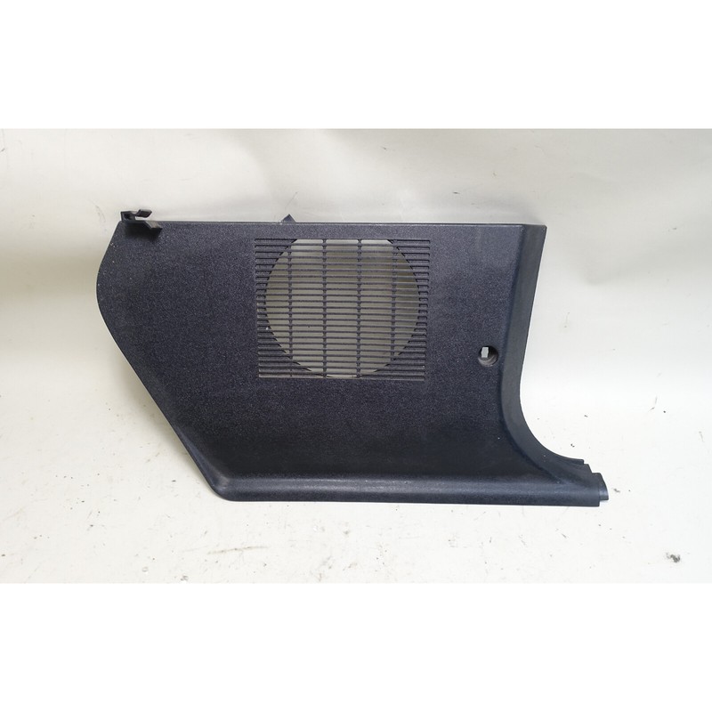 Damaged 1992-1999 BMW E36 3-Series 2dr Right Kick Panel Speaker Cover Black OEM