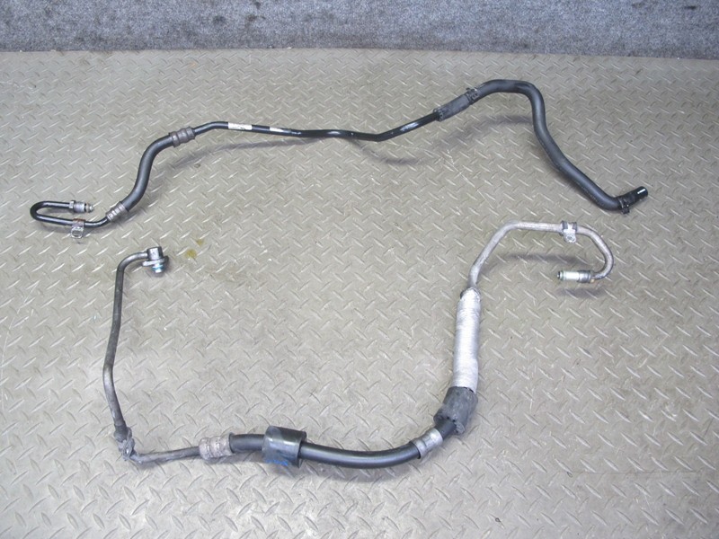 2011-2018 PORSCHE CAYENNE 958 4.8L POWER STEERING HOSE PIPE LINE SET OF 2