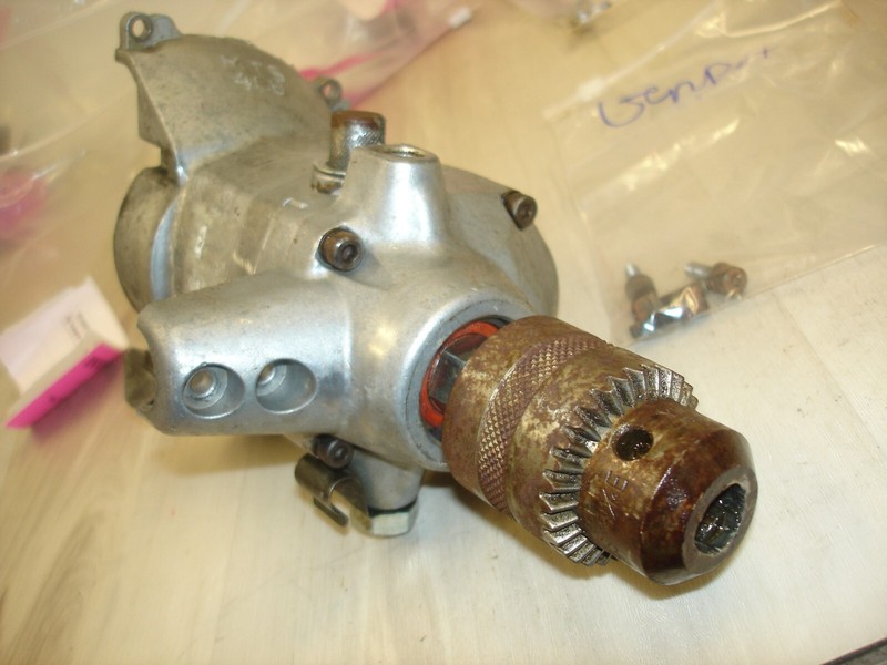 Echo edr-260 gear box and chuck READ ADgas drill part only bin 487 #2