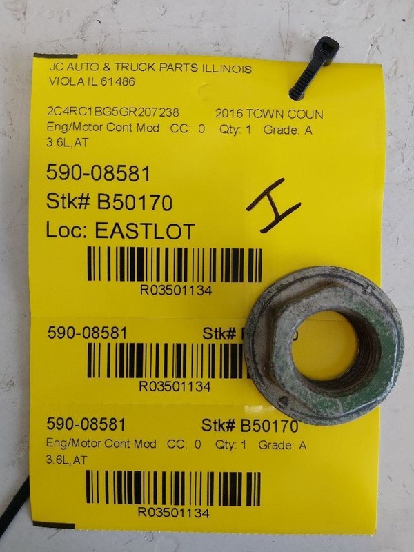 Engine ECM Electronic Control Module Fits 16-20 CARAVAN 3501134