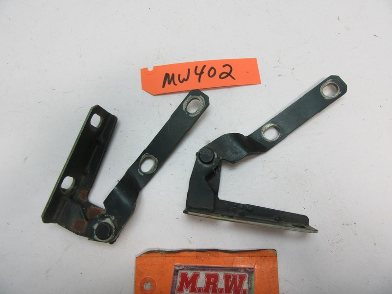 HOOD HINGES HINGE RIGHT LEFT DRIVER PASSENGER SIDE 93 94 95 96 97 98 SAAB 9000