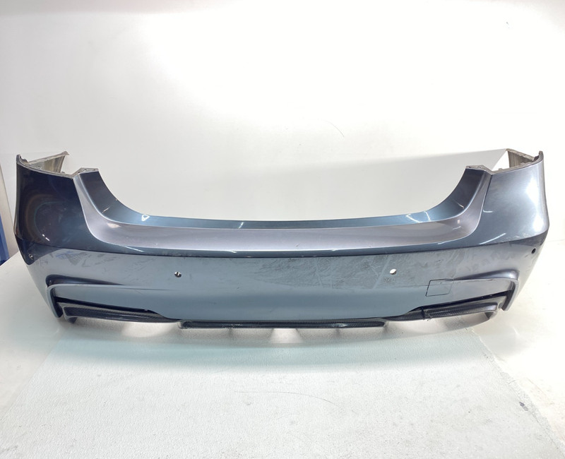12-19 BMW F30 3 Series Genuine M Sport Rear Bumper Cover Panel Mineral Gray OEM✅