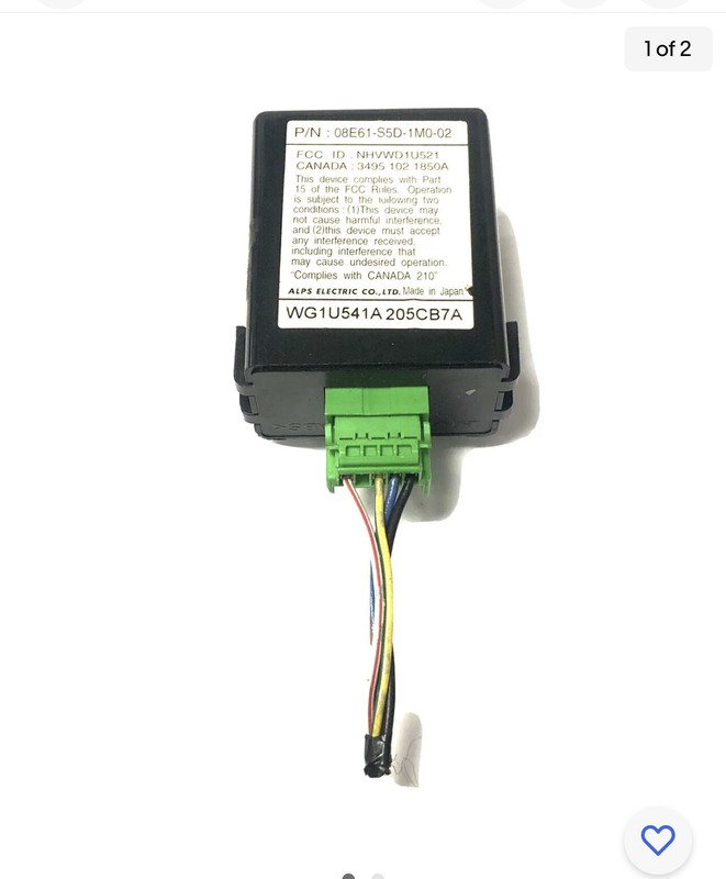 2001-2005 Honda CIVIC OEM keyless entry module with Pigtail em2,es1,ep1,ep2,ev1.
