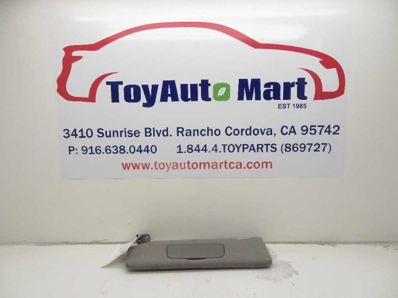 02-04 TOYOTA AVALON DRIVER SIDE SUN VISOR ASSEMBLY