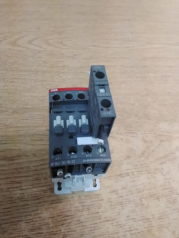ABB Contactor AF16Z-30-10-21 W/ 1 CA4-01