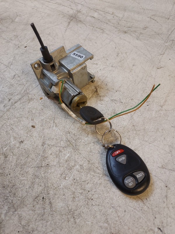 2002-2007 Rendezvous Ignition Switch Lock Cylinder Assembly W/ Key & FOB Set OEM