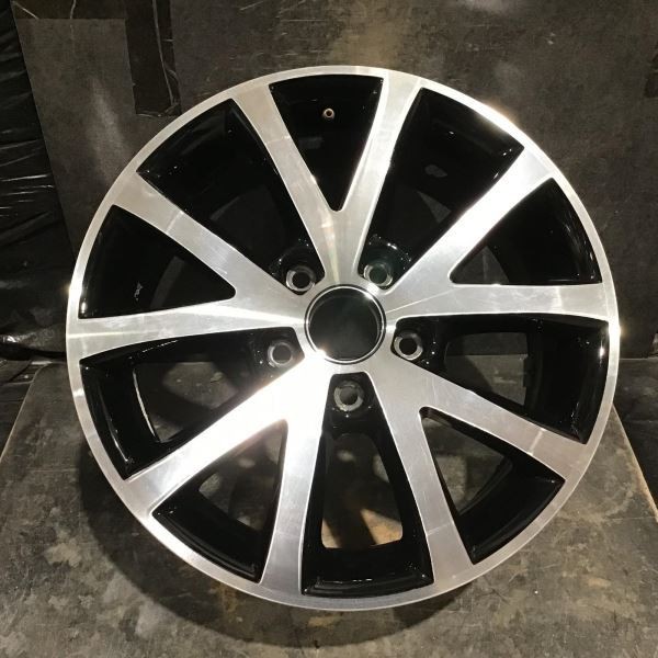 2015-2018 Volkswagen Jetta GLI 70008 Wheel 16x6.5 Black Machined 5C0601025BMFZZ