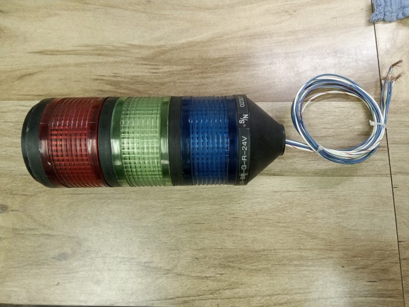 SCC 4003-BB-G-R-24V LED Stack (Red,Green,Blue) Missing Cap