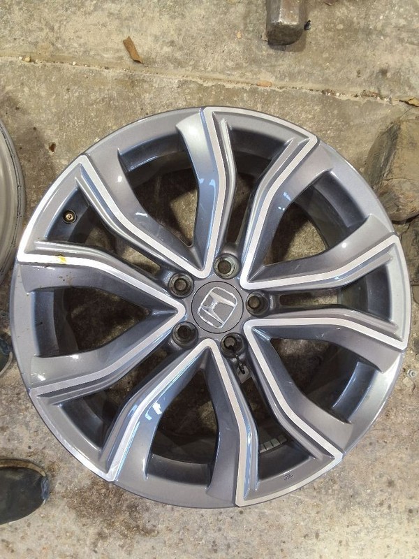 2020-2022 Honda CR-V Wheel Rim 19x7-1/2 Machined Charcoal Pockets Maxion