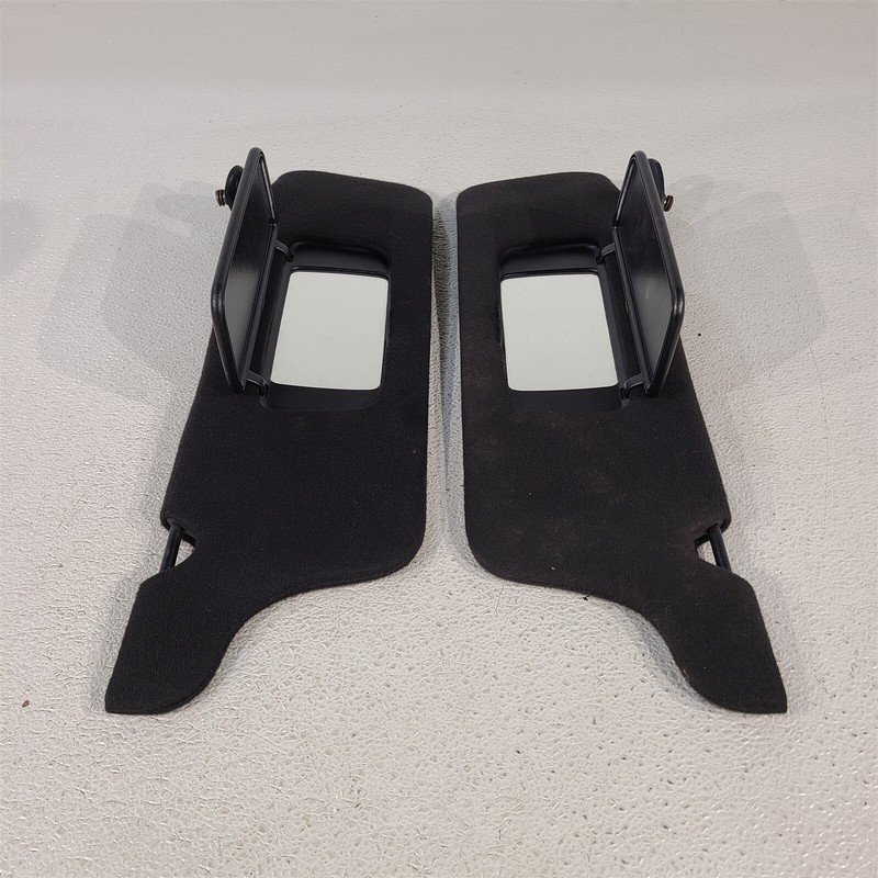 94-98 Mustang Coupe Sun Visors Black Visor Set Aa7340