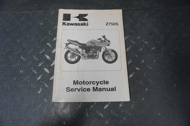 2005 Kawasaki Z750S OEM Motorcycle Service Manual 99924-1344-01