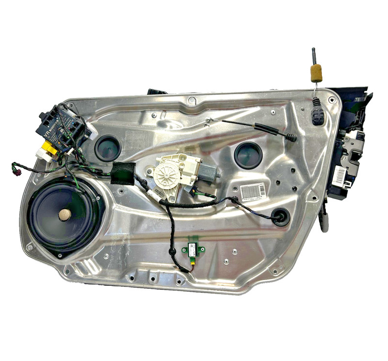 📌 08-14 MERCEDES C250 FRONT RIGHT SIDE WINDOW REGULATOR W/ LOCK & SPEAKERS OEM