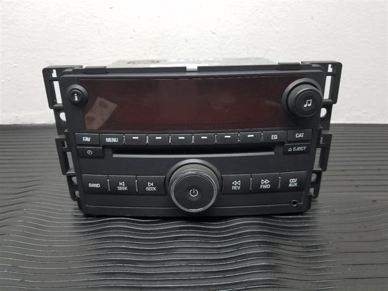 06-07 Saturn ION AM/FM/CD/MP3 Player Radio (opt US8) OEM 15878975