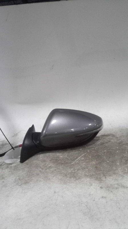 2016 KIA Forte Left Door Mirror Assembly Grey Used 68K Miles OEM Replacement