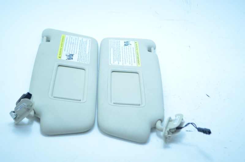 09-12 AUDI Q5 FRONT LEFTRIGHT SUN VISOR SET OEM