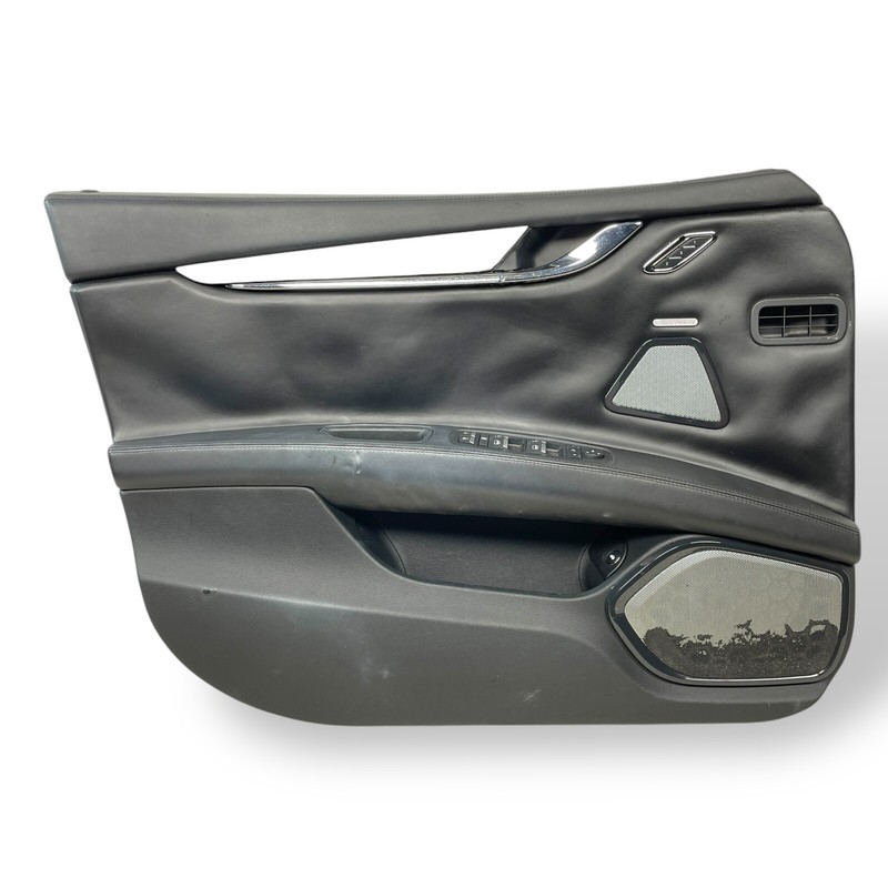 DAMAGED 14-17 Maserati Quattroporte M156 Front LH driver interior door panel OEM