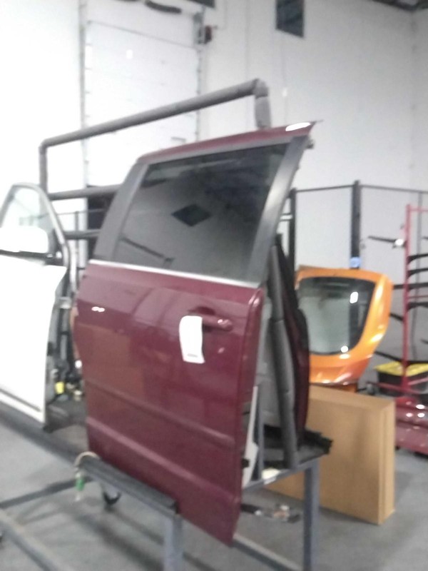 2008 Chrysler Town & Country Rear Right Door Red OEM 426195 180K Miles